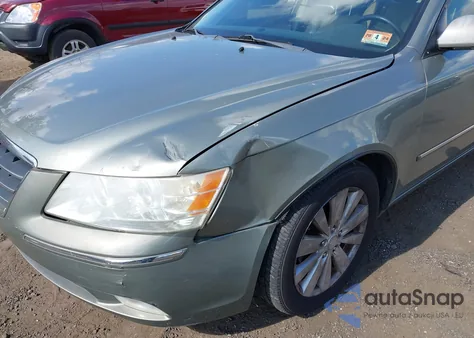 2009 Hyundai Sonata Limited z USA, uszkodzony, nr VIN 5NPEU46C59H420758